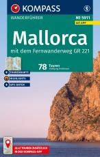 Cover-Bild KOMPASS Wanderführer Mallorca, 78 Touren mit Extra-Tourenkarte