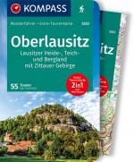 Cover-Bild KOMPASS Wanderführer Oberlausitz, Lausitzer Heide-, Teich- und Bergland, mit Zittauer Gebirge, 55 Touren