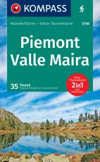 Cover-Bild KOMPASS Wanderführer Piemont, Valle Maira, 35 Touren mit Extra-Tourenkarte