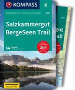 Cover-Bild KOMPASS Wanderführer Salzkammergut BergeSeen Trail, 61 Touren mit Extra-Tourenkarte