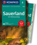 Cover-Bild KOMPASS Wanderführer Sauerland mit Rothaarsteig, 50 Touren mit Extra-Tourenkarte