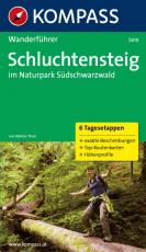 Cover-Bild KOMPASS Wanderführer Schluchtensteig im Naturpark Südschwarzwald