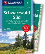 Cover-Bild KOMPASS Wanderführer Schwarzwald Süd mit Naturpark, Kaiserstuhl und Markgräflerland