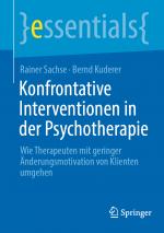 Cover-Bild Konfrontative Interventionen in der Psychotherapie