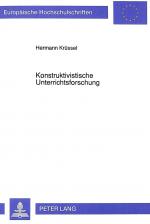 Cover-Bild Konstruktivistische Unterrichtsforschung