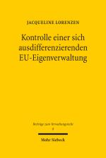 Cover-Bild Kontrolle einer sich ausdifferenzierenden EU-Eigenverwaltung