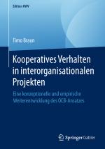 Cover-Bild Kooperatives Verhalten in interorganisationalen Projekten