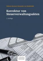 Cover-Bild Korrektur von Steuerverwaltungsakten