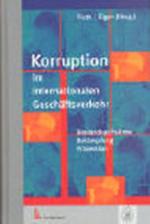 Cover-Bild Korruption im internationalen Geschäftsverkehr