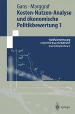 Cover-Bild Kosten-Nutzen-Analyse und ökonomische Politikbewertung 1