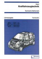 Cover-Bild Kraftfahrzeugtechnik / Kraftfahrzeugtechnik - Technische Mathematik