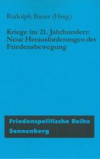 Cover-Bild Kriege im 21. Jahrhundert.