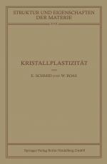 Cover-Bild Kristallplastizität