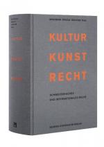 Cover-Bild Kultur Kunst Recht