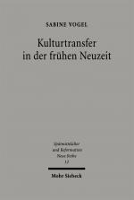 Cover-Bild Kulturtransfer in der frühen Neuzeit