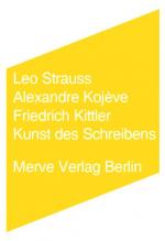 Cover-Bild Kunst des Schreibens