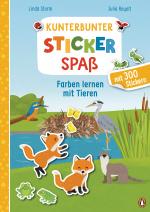 Cover-Bild Kunterbunter Stickerspaß - Farben lernen mit Tieren