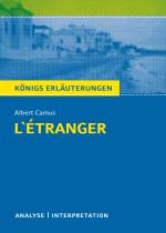 Cover-Bild L'Étranger - Der Fremde von Albert Camus. Königs Erläuterungen.