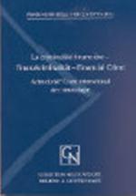 Cover-Bild La criminalité financière -- Finanzkriminalität -- Financial Crime