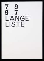 Cover-Bild Lange Liste 79 - 97