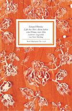 Cover-Bild »Laßt dies Herz alleine haben seine Wonne, seine Pein«