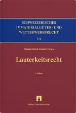 Cover-Bild Lauterkeitsrecht
