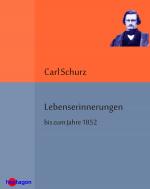Cover-Bild Lebenserinnerungen bis zum Jahre 1852