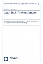 Cover-Bild Legal Tech-Anwendungen
