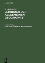 Cover-Bild Lehrbuch der Allgemeinen Geographie / Allgemeine Klimageographie