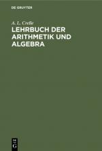 Cover-Bild Lehrbuch der Arithmetik und Algebra