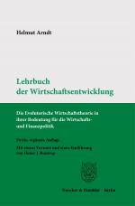 Cover-Bild Lehrbuch der Wirtschaftsentwicklung.