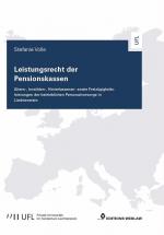 Cover-Bild Leistungsrecht der Pensionskassen