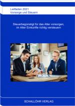 Cover-Bild Leitfaden 2021 Vorsorge und Steuern