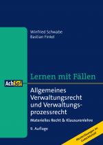 Cover-Bild Lernen mit Fällen Allgemeines Verwaltungsrecht und Verwaltungsprozessrecht