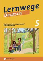 Cover-Bild Lernwege Deutsch / Lernwege Deutsch 5 - Heft 1