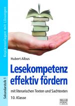 Cover-Bild Lesekompetenz effektiv fördern - 10. Klasse