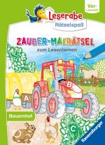 Cover-Bild Leserabe Rätselspaß - Zauber-Malrätsel zum Lesenlernen: Bauernhof (Vor-Lesestufe)