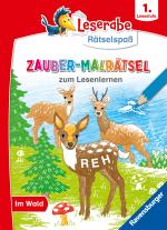 Cover-Bild Leserabe Rätselspaß - Zauber-Malrätsel zum Lesenlernen: Im Wald (1. Lesestufe)