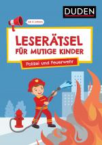 Cover-Bild Leserätsel für mutige Kinder - Polizei und Feuerwehr - Ab 6 Jahren