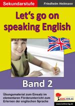Cover-Bild Let's go on speaking English