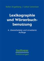 Cover-Bild Lexikographie und Wörterbuchbenutzung