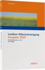 Cover-Bild Lexikon Altersversorgung 2020