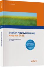 Cover-Bild Lexikon Altersversorgung 2023