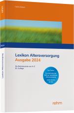 Cover-Bild Lexikon Altersversorgung 2024