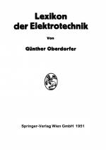 Cover-Bild Lexikon der Elektrotechnik