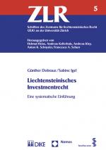 Cover-Bild Liechtensteinisches Investmentrecht