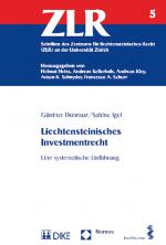 Cover-Bild Liechtensteinisches Investmentrecht