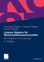 Cover-Bild Lineare Algebra für Wirtschaftswissenschaftler