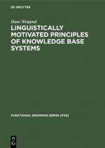 Cover-Bild Linguistically motivated principles of knowledge base systems