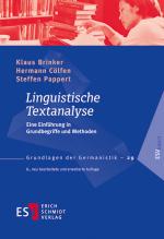 Cover-Bild Linguistische Textanalyse